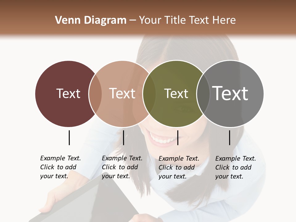 Display Sign Caucasian PowerPoint Template