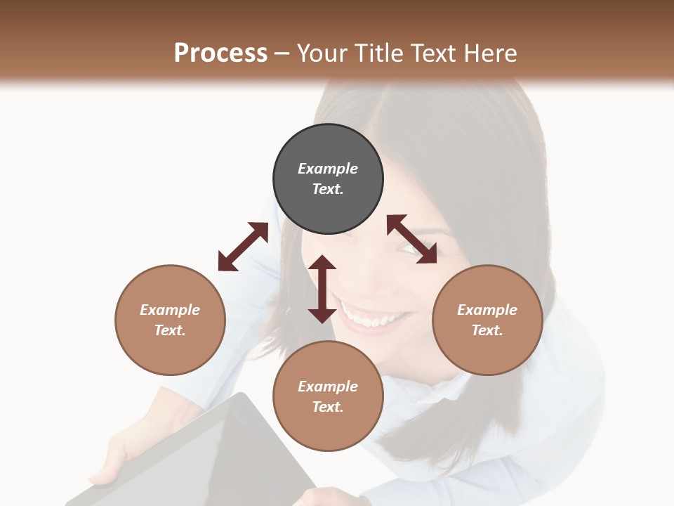 Display Sign Caucasian PowerPoint Template