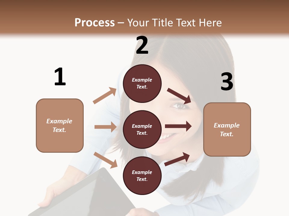 Display Sign Caucasian PowerPoint Template