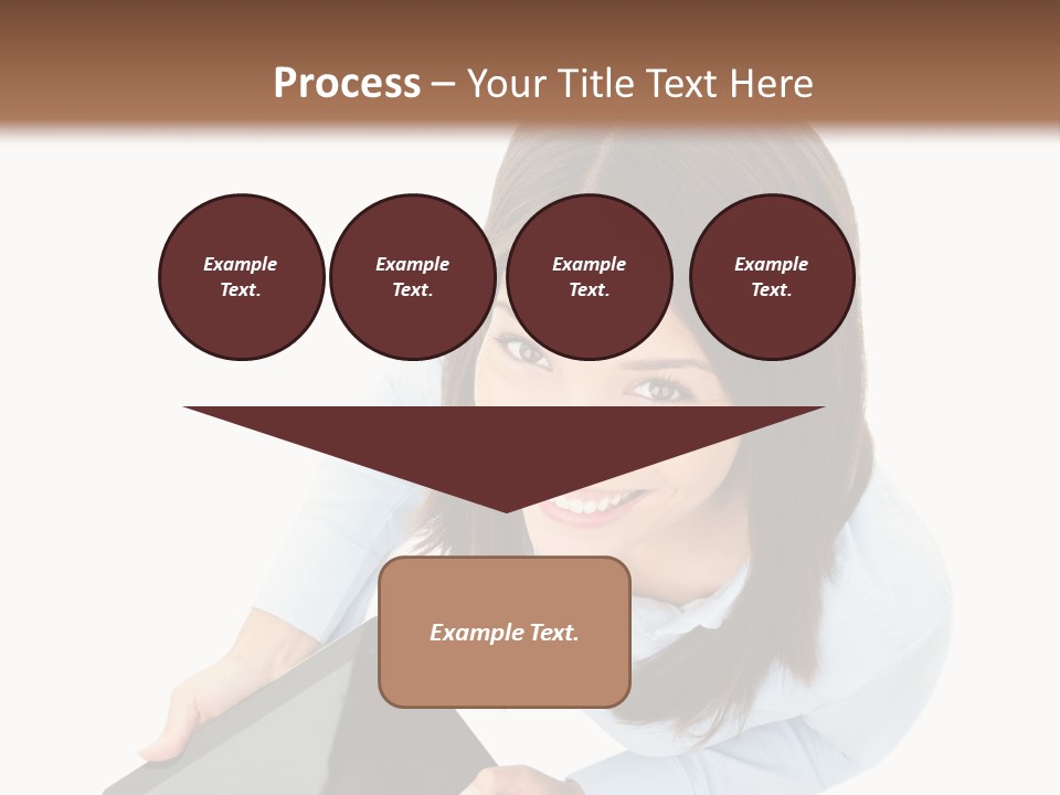 Display Sign Caucasian PowerPoint Template