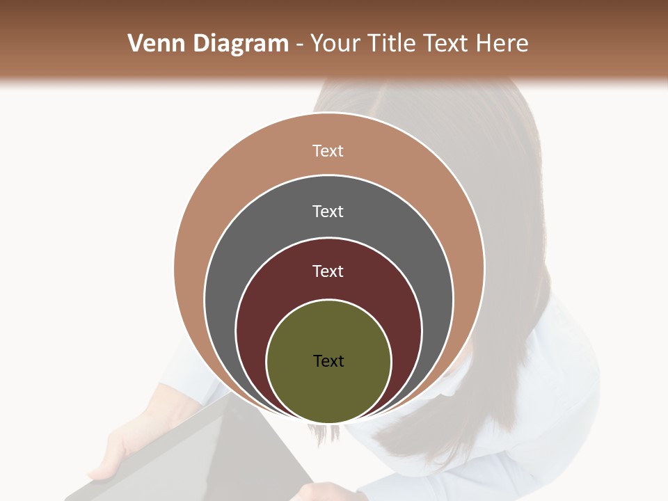 Display Sign Caucasian PowerPoint Template