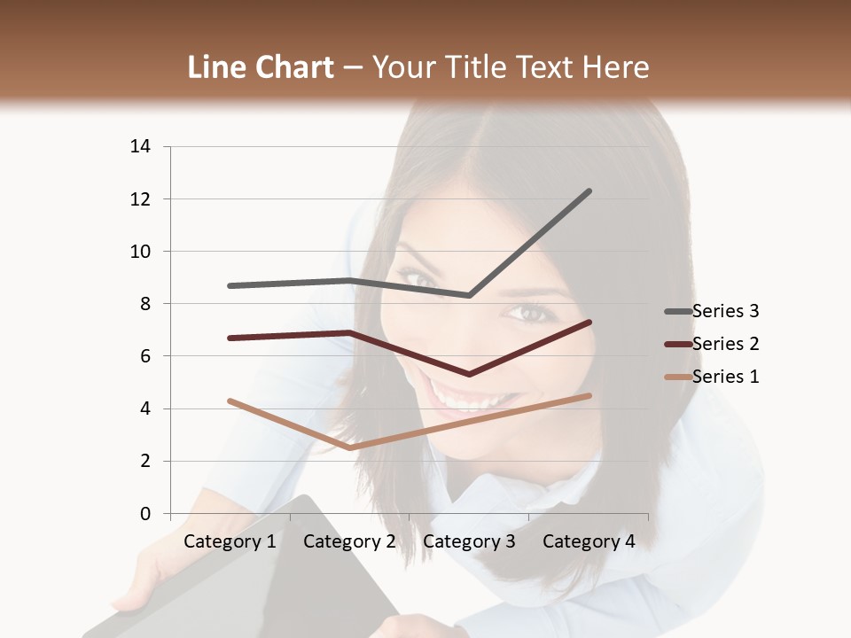 Display Sign Caucasian PowerPoint Template