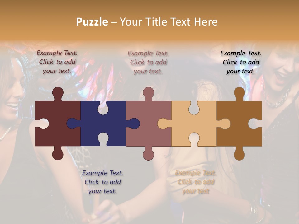 Fun Fashionable Lifestyle PowerPoint Template