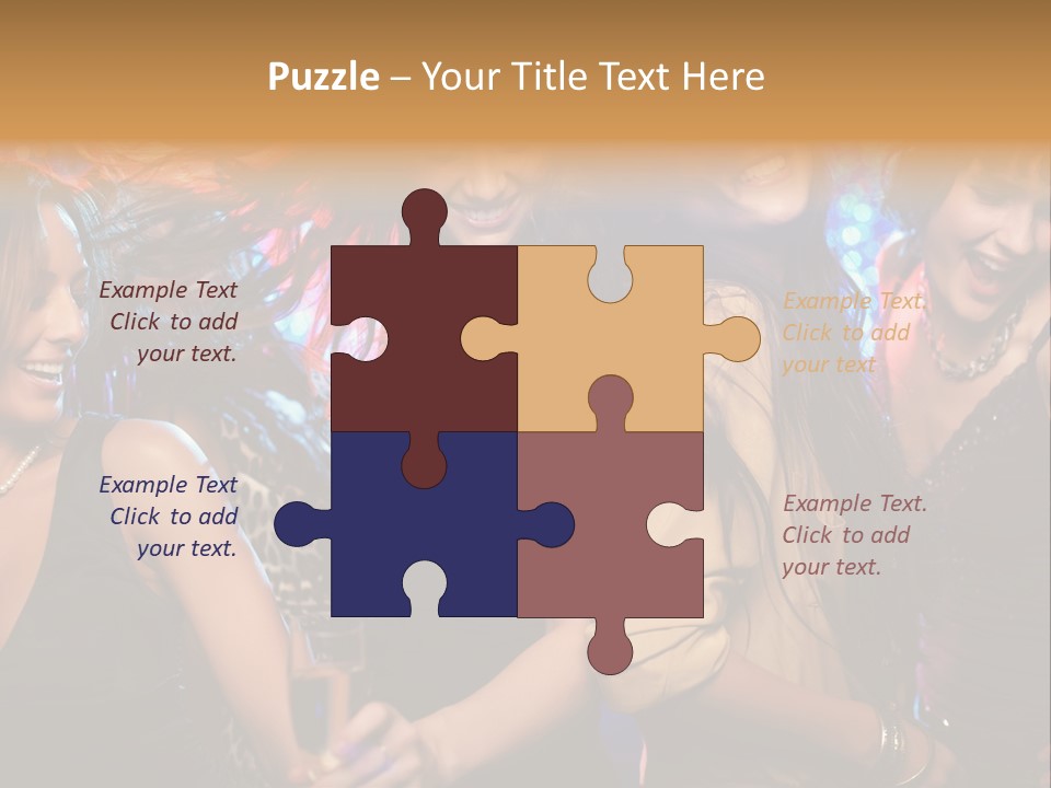 Fun Fashionable Lifestyle PowerPoint Template