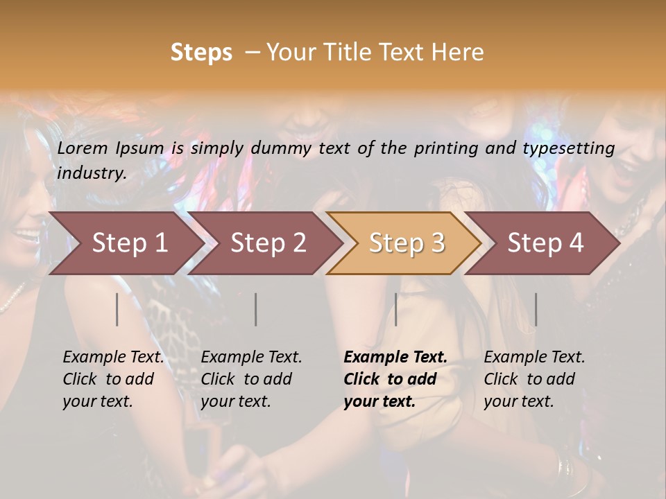 Fun Fashionable Lifestyle PowerPoint Template