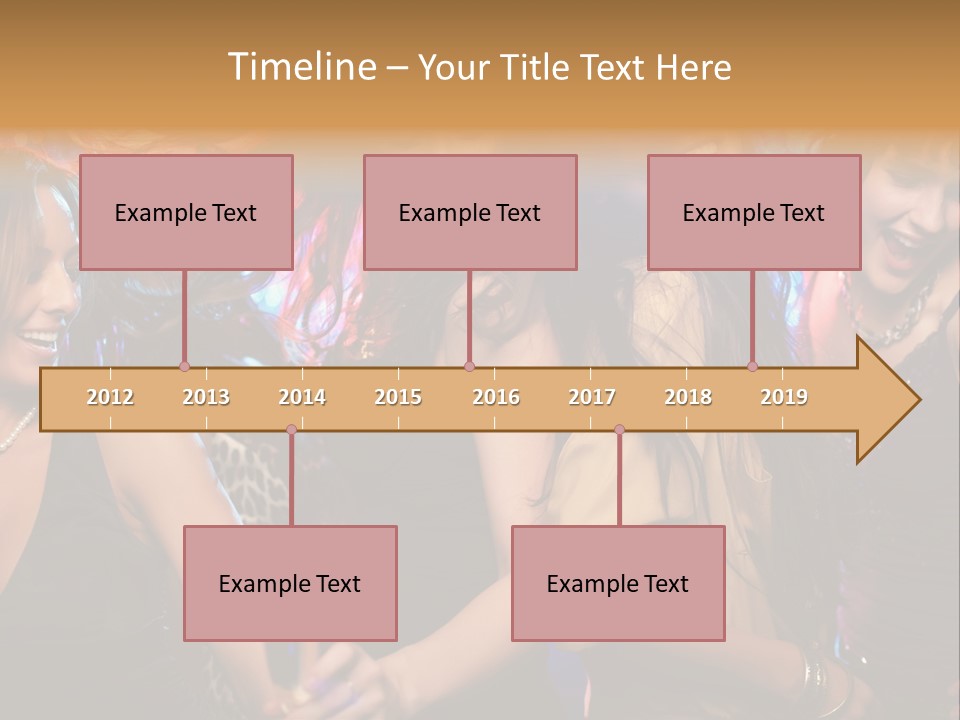 Fun Fashionable Lifestyle PowerPoint Template