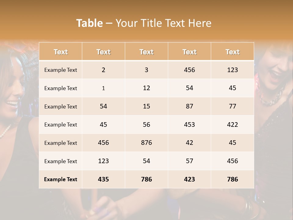 Fun Fashionable Lifestyle PowerPoint Template