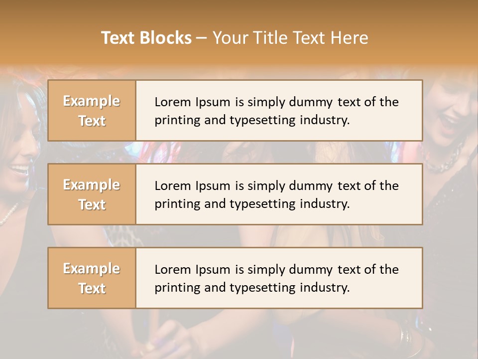 Fun Fashionable Lifestyle PowerPoint Template