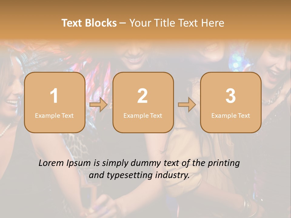 Fun Fashionable Lifestyle PowerPoint Template