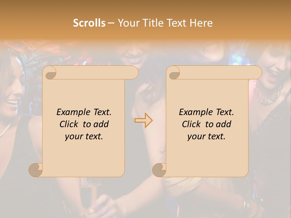 Fun Fashionable Lifestyle PowerPoint Template