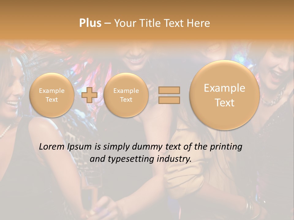 Fun Fashionable Lifestyle PowerPoint Template