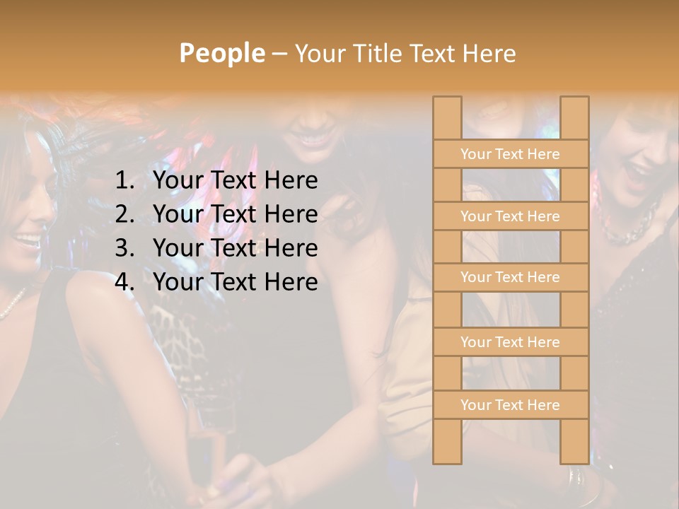 Fun Fashionable Lifestyle PowerPoint Template