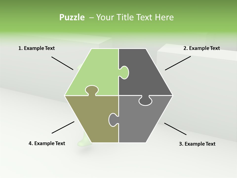 End Metaphor Attainment PowerPoint Template