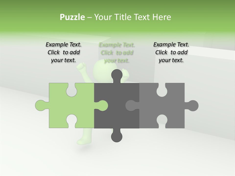 End Metaphor Attainment PowerPoint Template