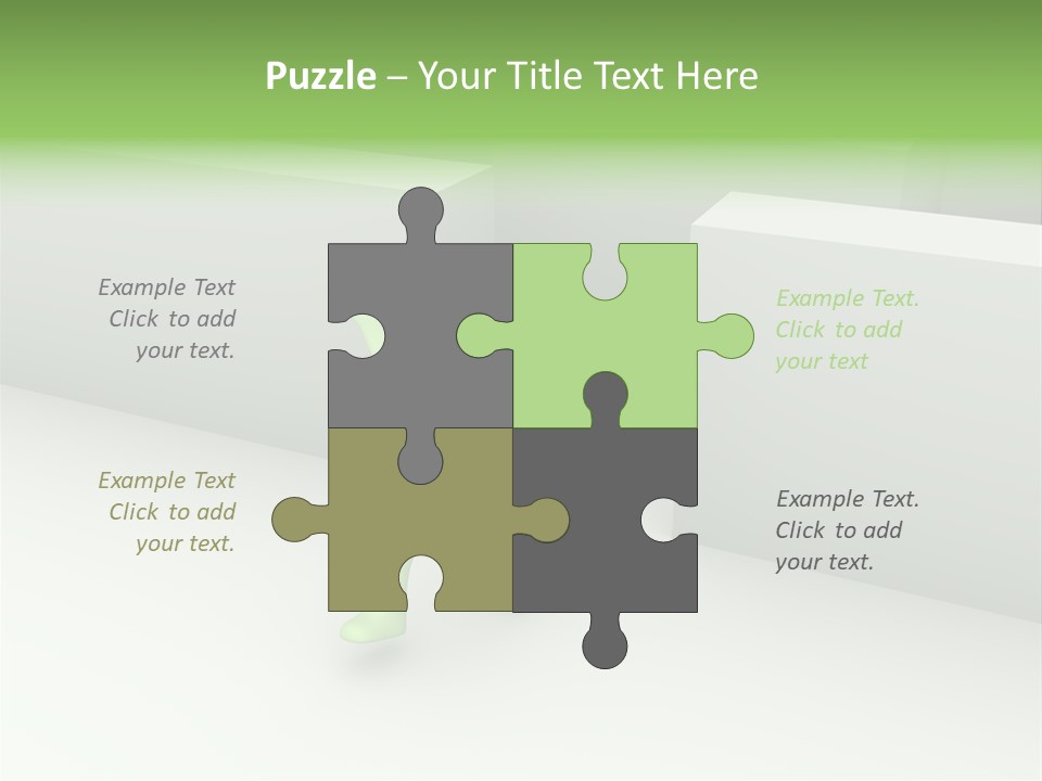 End Metaphor Attainment PowerPoint Template