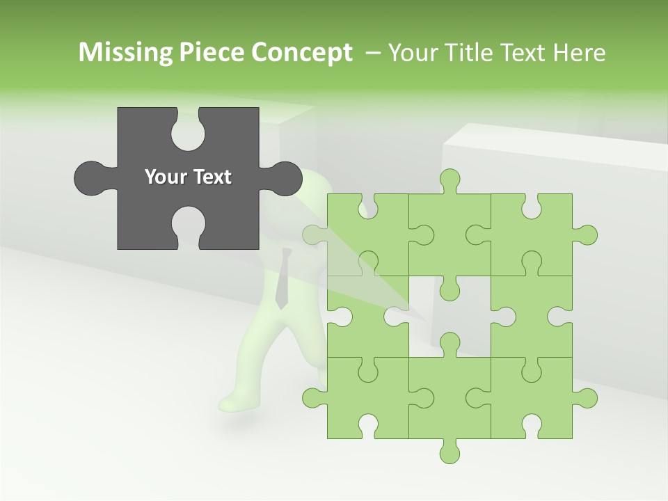 End Metaphor Attainment PowerPoint Template