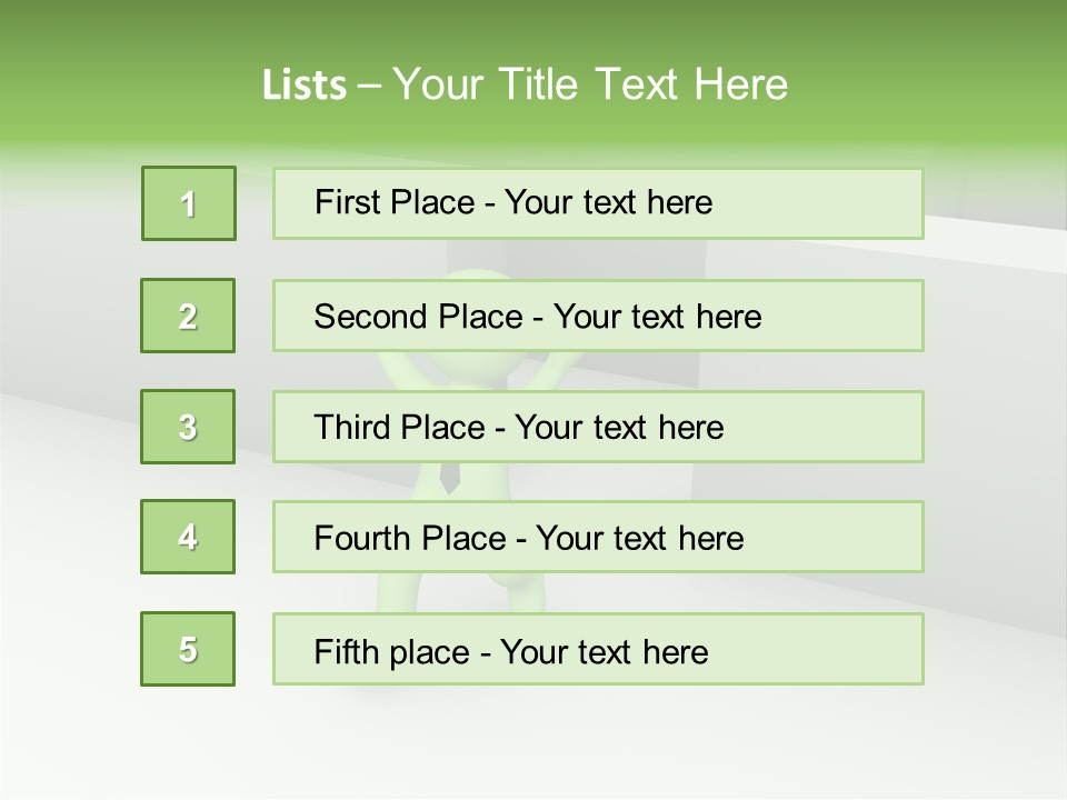 End Metaphor Attainment PowerPoint Template