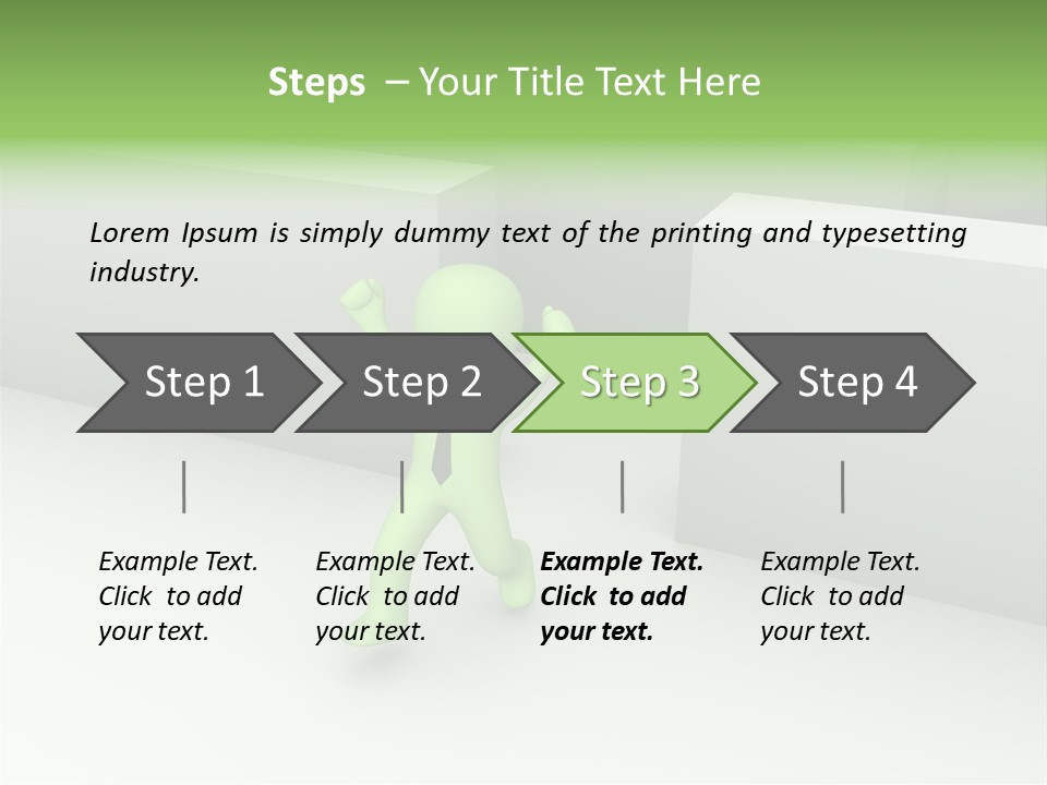 End Metaphor Attainment PowerPoint Template