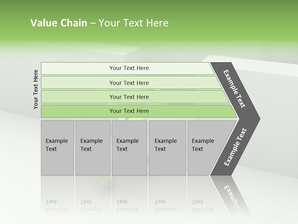 End Metaphor Attainment PowerPoint Template