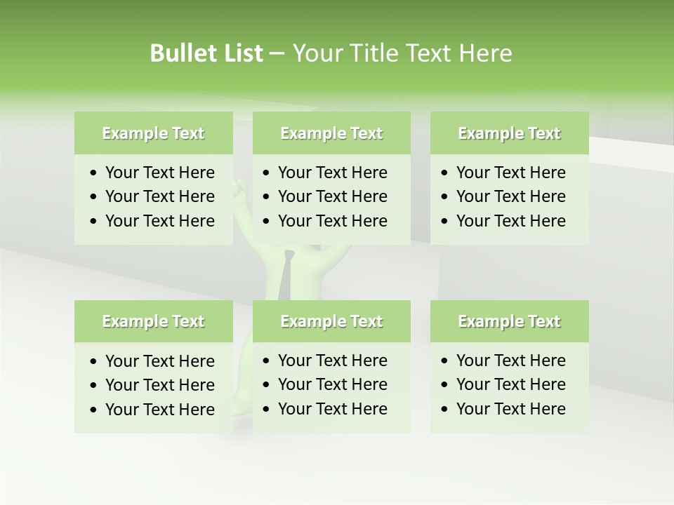 End Metaphor Attainment PowerPoint Template