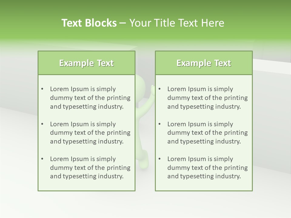 End Metaphor Attainment PowerPoint Template