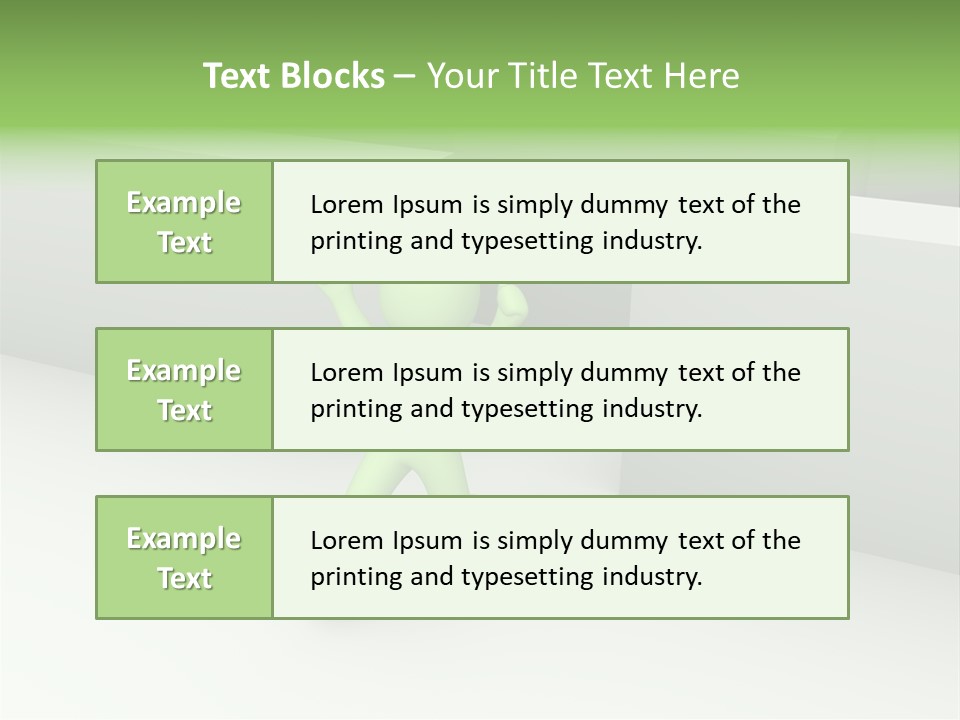 End Metaphor Attainment PowerPoint Template