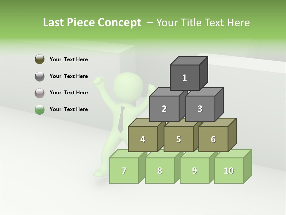 End Metaphor Attainment PowerPoint Template
