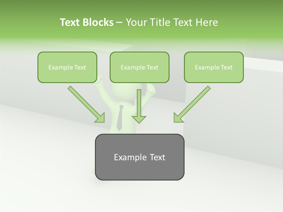 End Metaphor Attainment PowerPoint Template