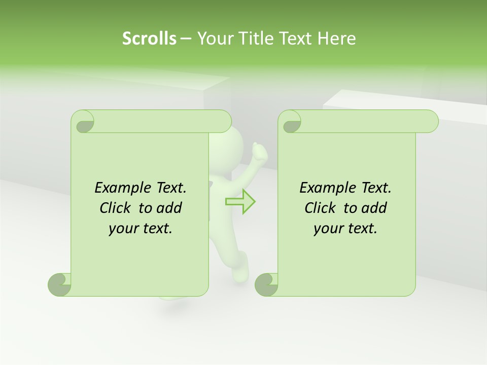 End Metaphor Attainment PowerPoint Template