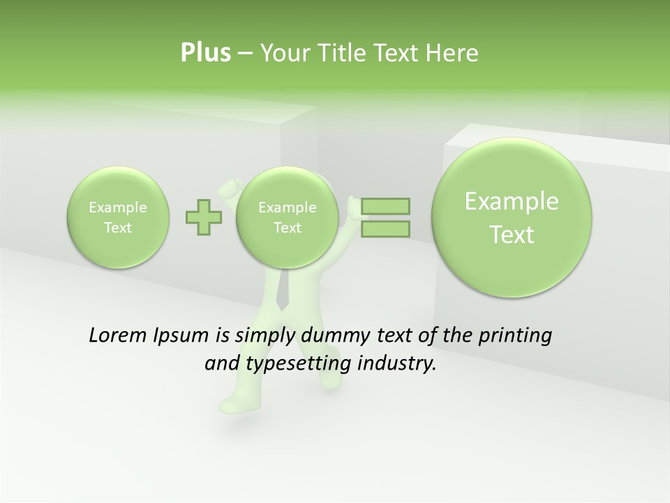 End Metaphor Attainment PowerPoint Template