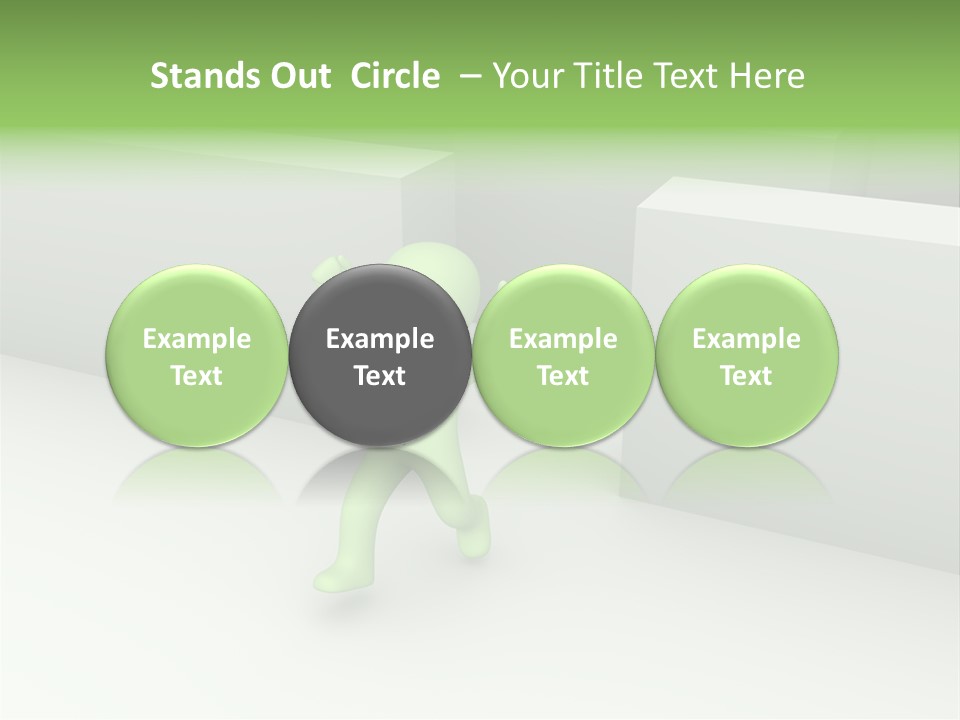 End Metaphor Attainment PowerPoint Template