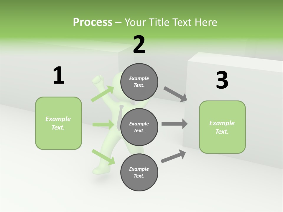 End Metaphor Attainment PowerPoint Template