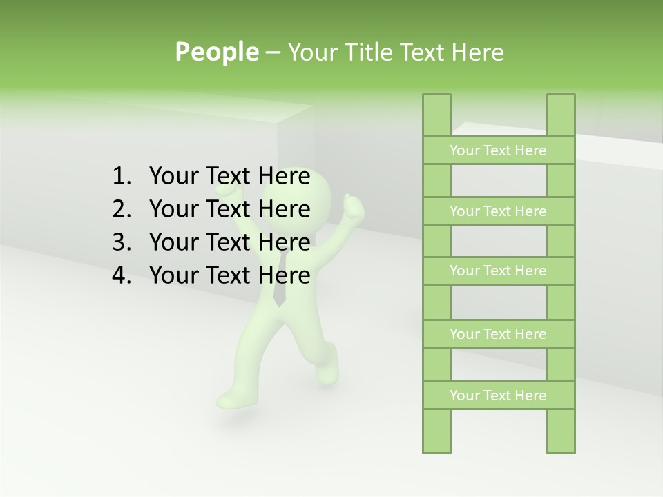 End Metaphor Attainment PowerPoint Template