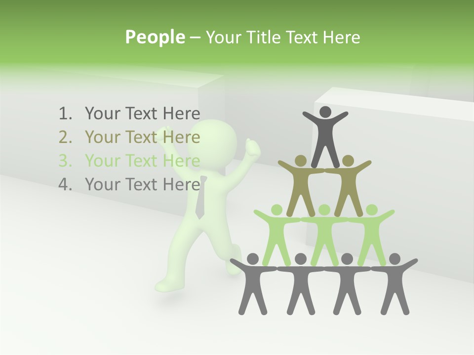 End Metaphor Attainment PowerPoint Template