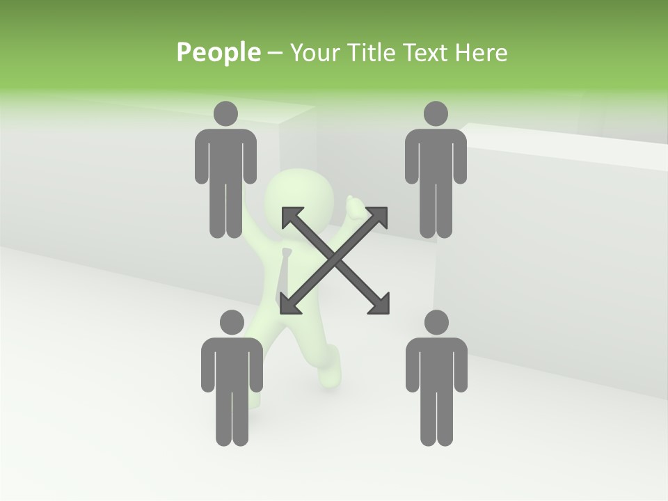 End Metaphor Attainment PowerPoint Template