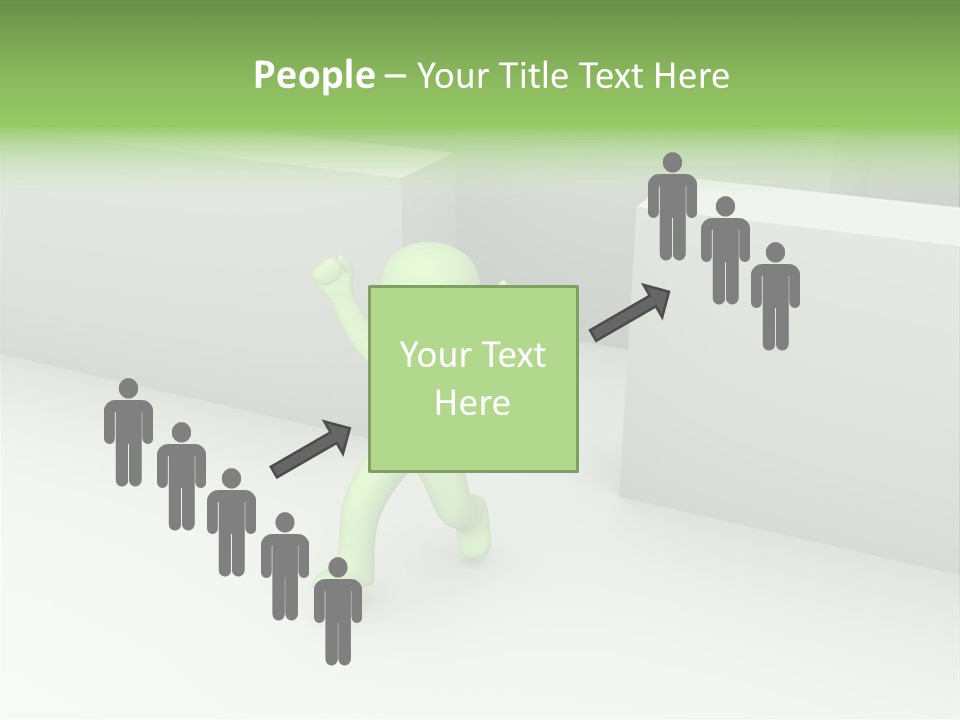 End Metaphor Attainment PowerPoint Template
