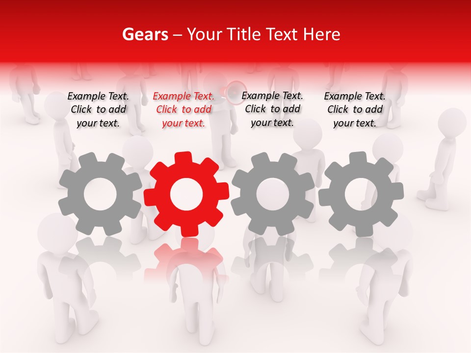 Speaking Bullhorn Illustration PowerPoint Template