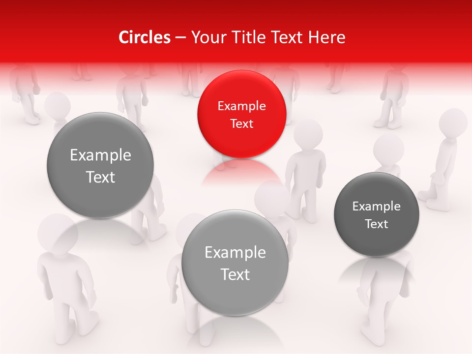 Speaking Bullhorn Illustration PowerPoint Template