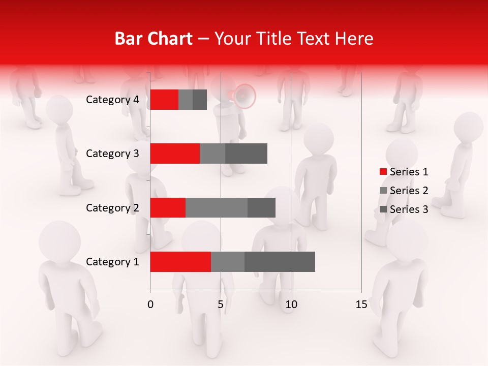 Speaking Bullhorn Illustration PowerPoint Template