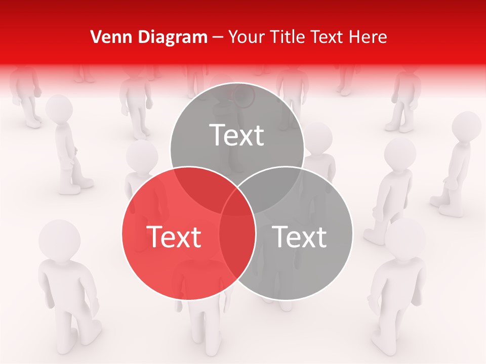 Speaking Bullhorn Illustration PowerPoint Template
