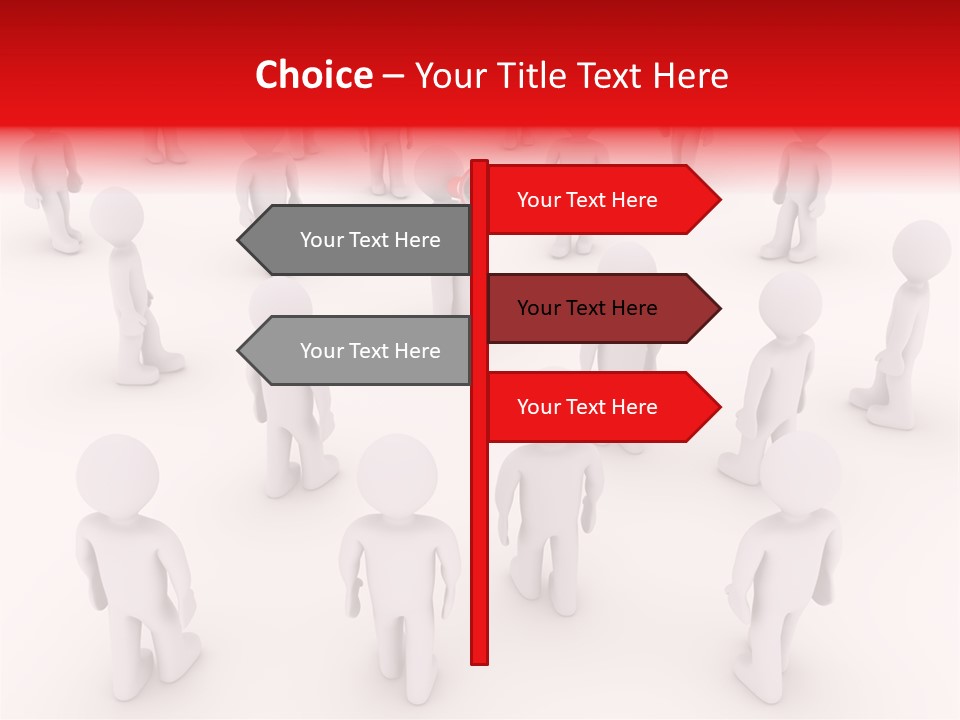 Speaking Bullhorn Illustration PowerPoint Template