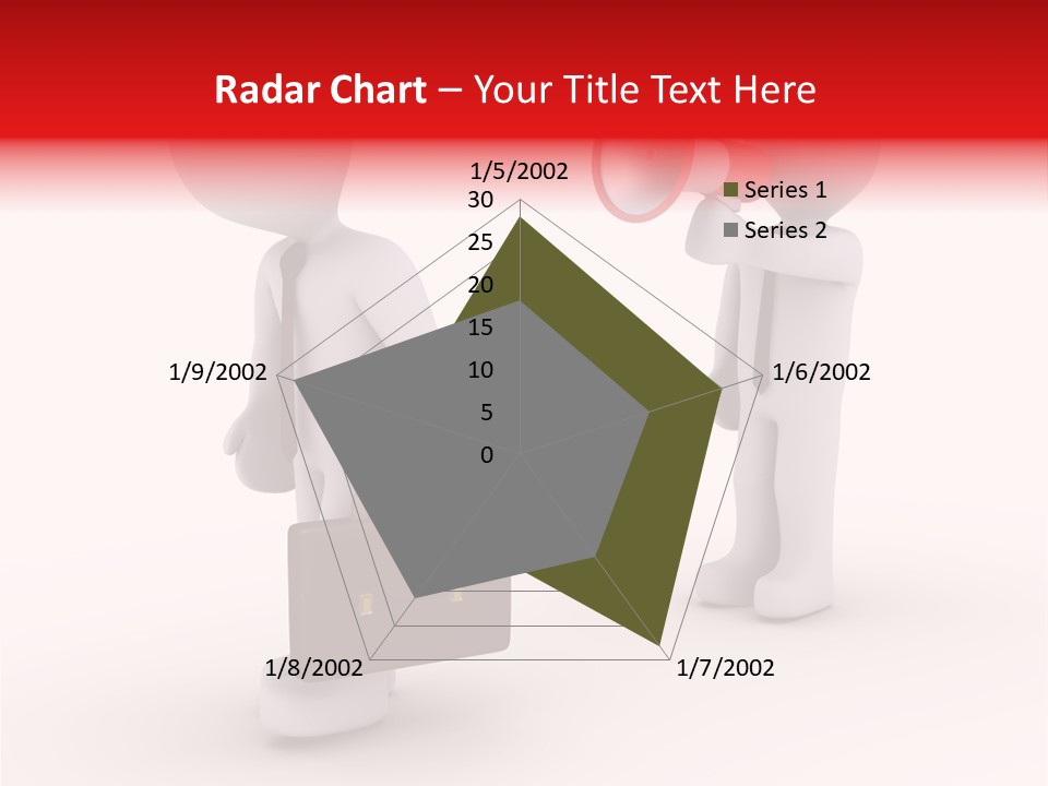 White Dismiss Tie PowerPoint Template