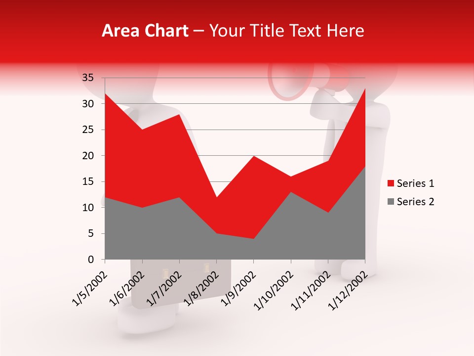 White Dismiss Tie PowerPoint Template