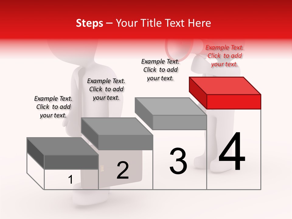 White Dismiss Tie PowerPoint Template