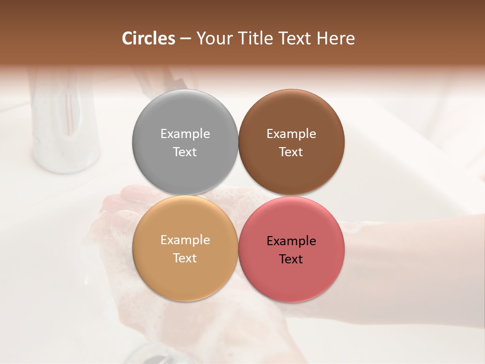 Hand Chrome Cleanliness PowerPoint Template