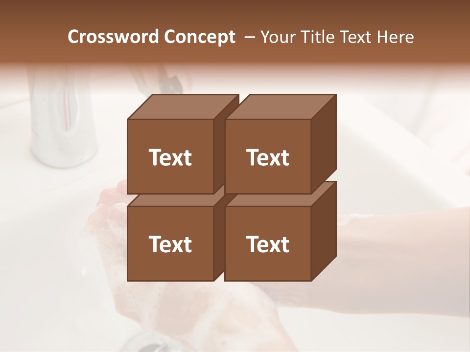 Hand Chrome Cleanliness PowerPoint Template