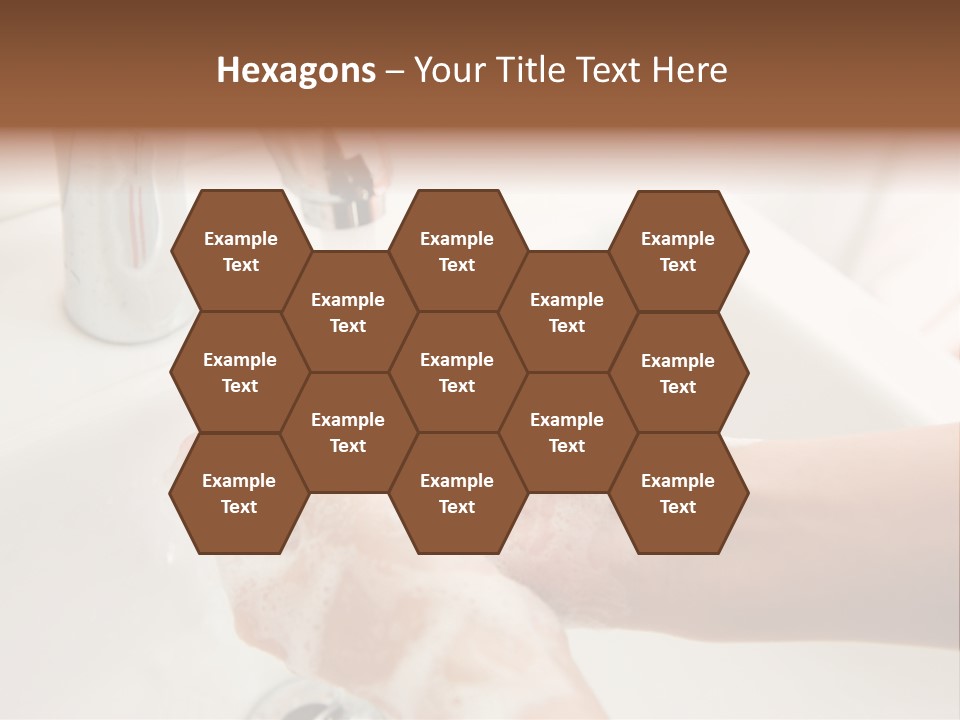 Hand Chrome Cleanliness PowerPoint Template