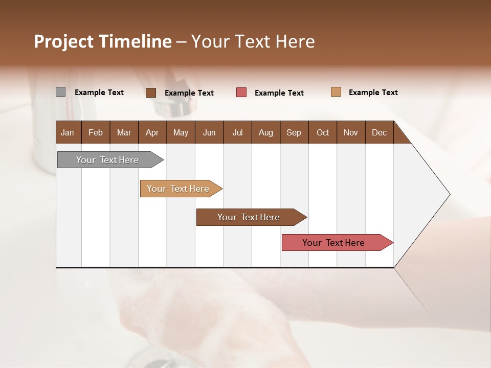 Hand Chrome Cleanliness PowerPoint Template