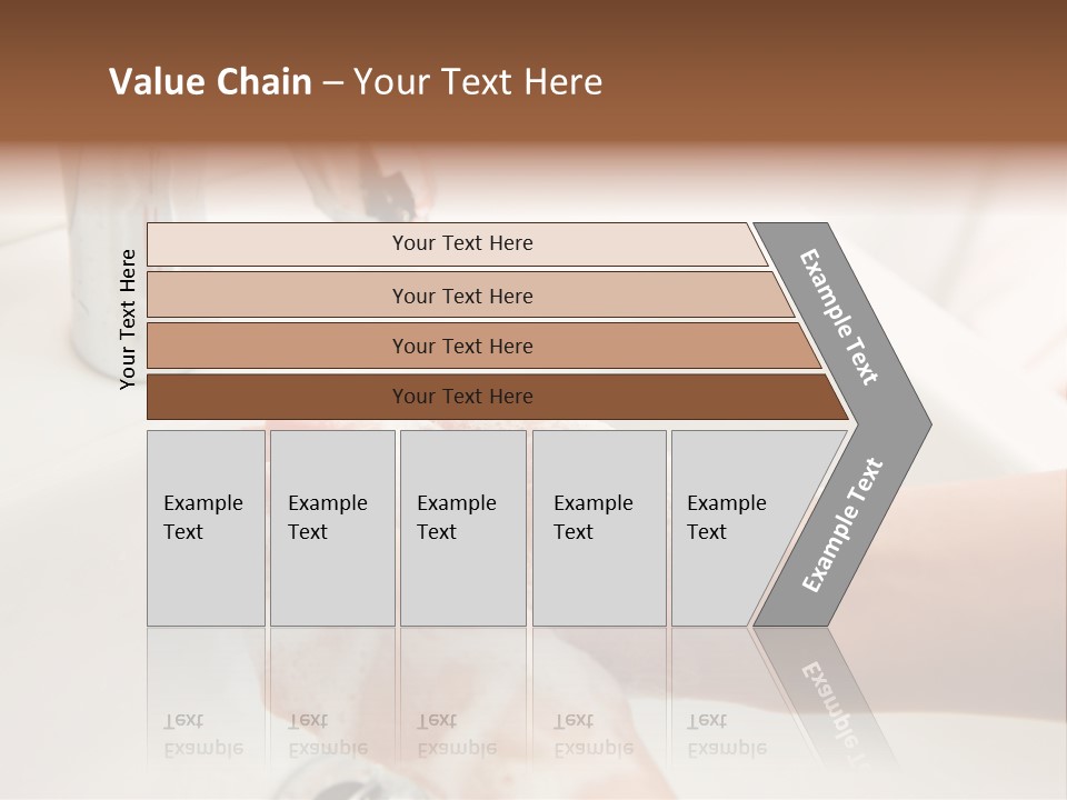 Hand Chrome Cleanliness PowerPoint Template