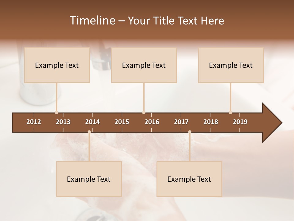 Hand Chrome Cleanliness PowerPoint Template